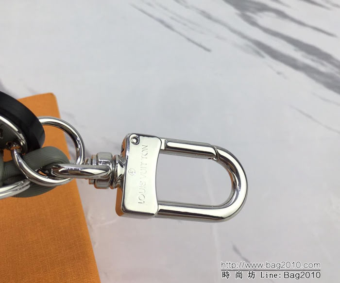 路易威登LV 頂級原單 M67224灰色 LEATHER ROPE 鑰匙扣 亦可用作包飾  ydh1032